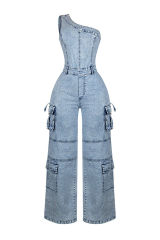 JULIA - DENIM JUMPSUIT