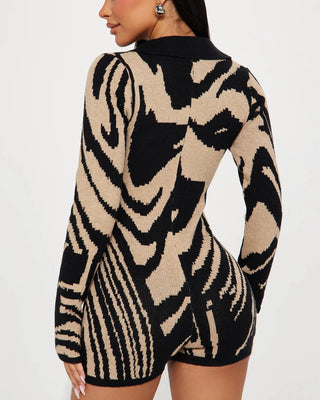 ALAIA Knitted Sweater Playsuit-Meeba &amp; Mae