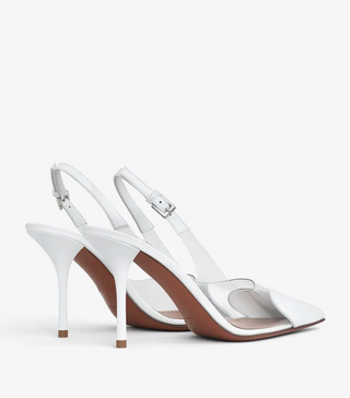 IRENE Clear Heart Detail Heels