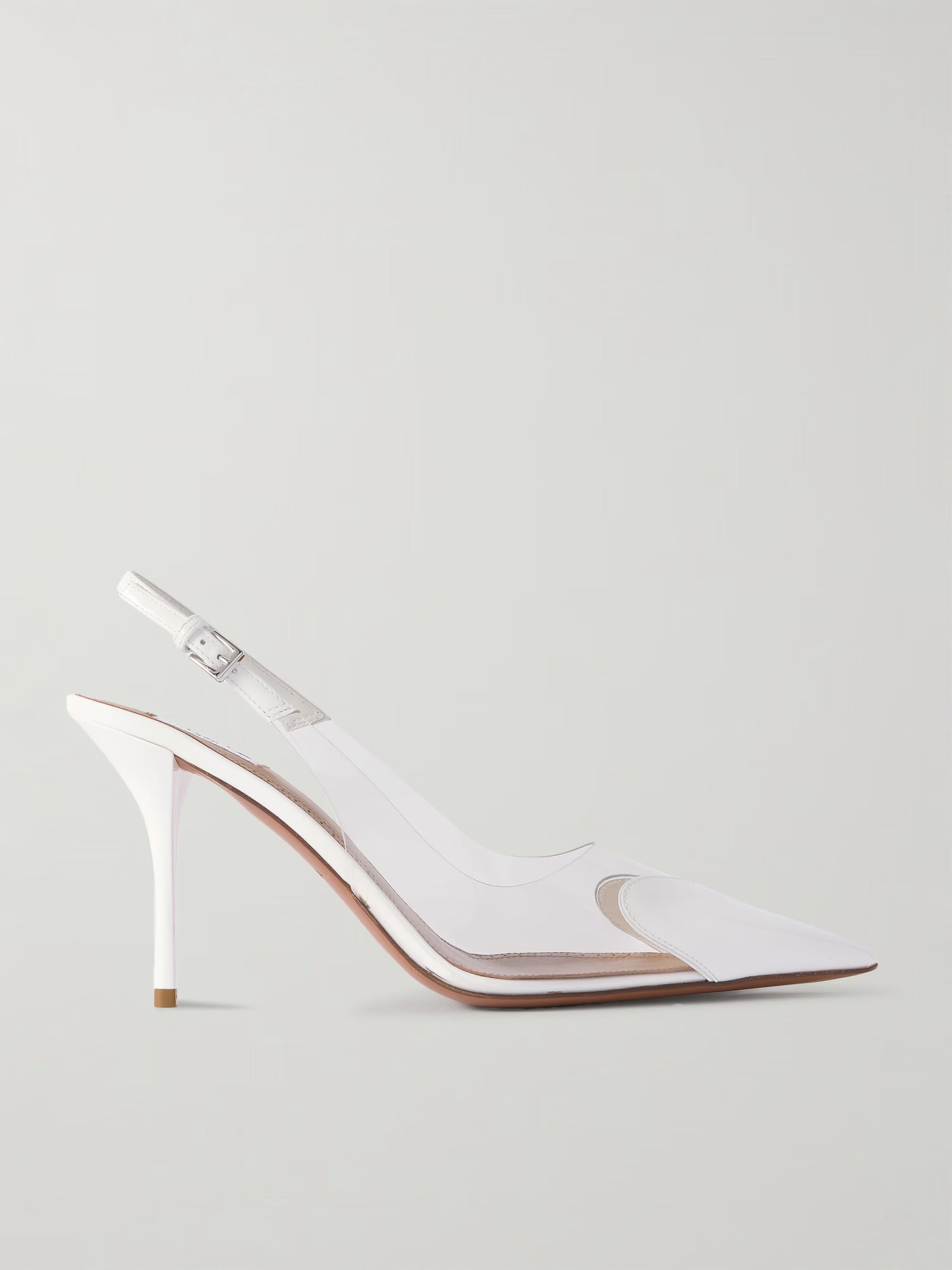 IRENE Clear Heart Detail Heels