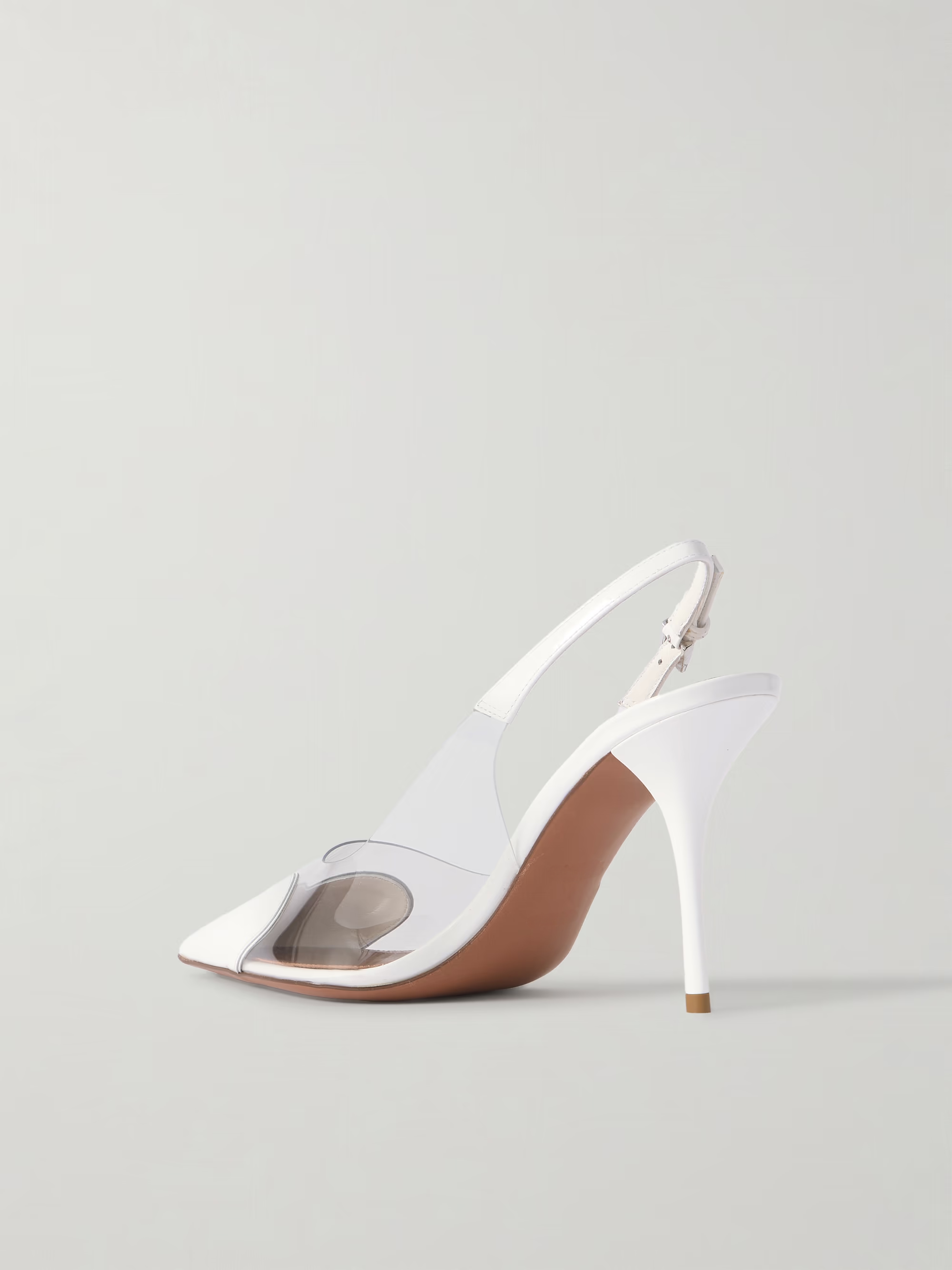 IRENE Clear Heart Detail Heels
