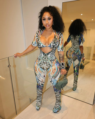 TAYA Two-piece Flared Jumpsuit-Meeba &amp; Mae