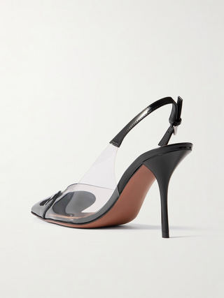 IRENE Clear Heart Detail Heels