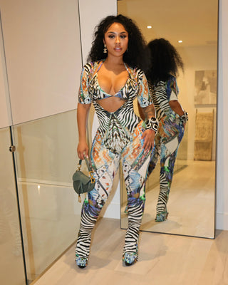 TAYA Two-piece Flared Jumpsuit-Meeba &amp; Mae