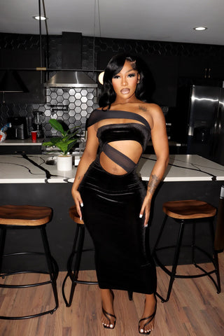 ZOE Wrap Maxi Dress-Meeba &amp; Mae