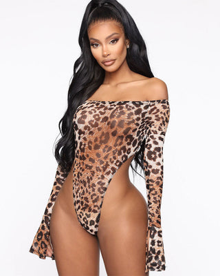 LIBRA - LEOPARD SHOULDER SET