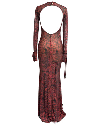 ASHLEY - MESH MAXI DRESS