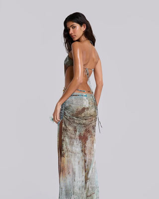 MARINA Cutout Maxi Dress-Meeba &amp; Mae