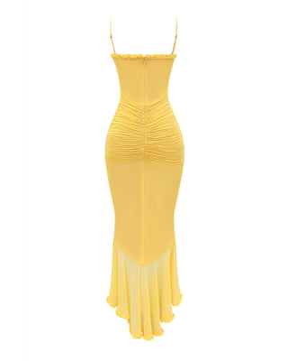 CYNTHIA Ruffled Maxi Dress-Meeba &amp; Mae