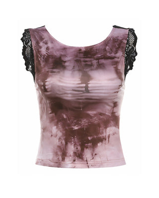 SKY Velvet Lace Backless Top-Meeba &amp; Mae