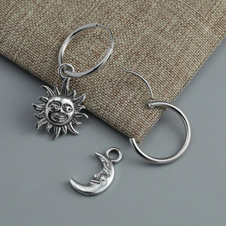 Celestial Sun & Moon Earrings-Meeba &amp; Mae