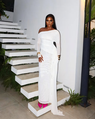 CHAYA Off-Shoulder Maxi Dress-Meeba &amp; Mae