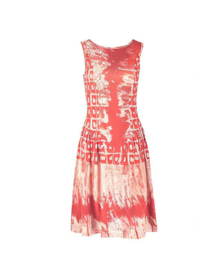 AITHRA Sunset Flare Mini Dress-Meeba &amp; Mae