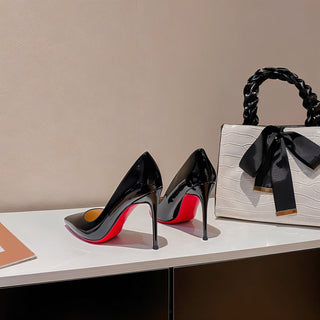 LUBY Stiletto Red Bottom Heels-Meeba &amp; Mae