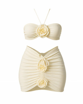 AYLA 3-Piece Flower Bikini-Meeba &amp; Mae