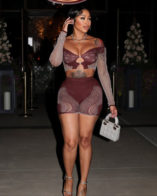 SIYA Star Cutout Short Set-Meeba &amp; Mae