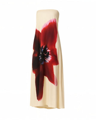 KAREN Maxi Dress with Back Belt Accent-Meeba &amp; Mae