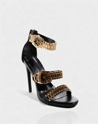 JILLY Watchband Strap Stiletto High Heels