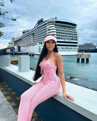 ARABELLA Crochet Jumpsuit-Meeba &amp; Mae