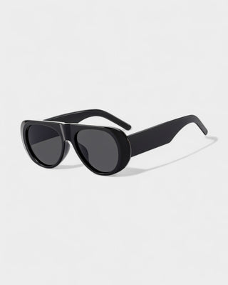 JONNA Oversized Oval Frame Sunglasses