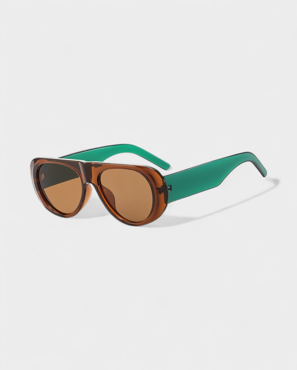 JONNA Oversized Oval Frame Sunglasses