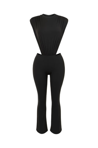 CIRELLE Cutout Straight-Leg Jumpsuit