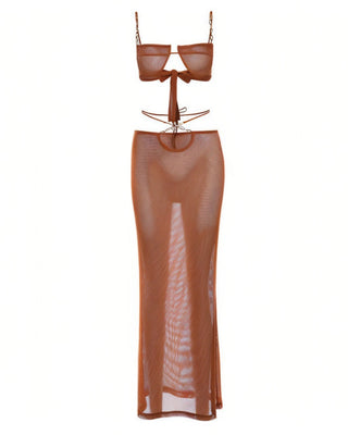 ALINA Bralette & Maxi Skirt Set-Meeba &amp; Mae