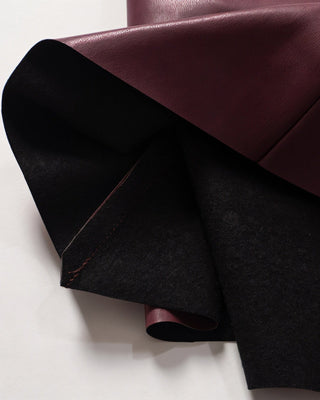 MABEL Faux Leather Draped Top-Meeba &amp; Mae