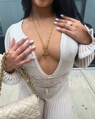 ARIANA Knit Jumpsuit-Meeba &amp; Mae