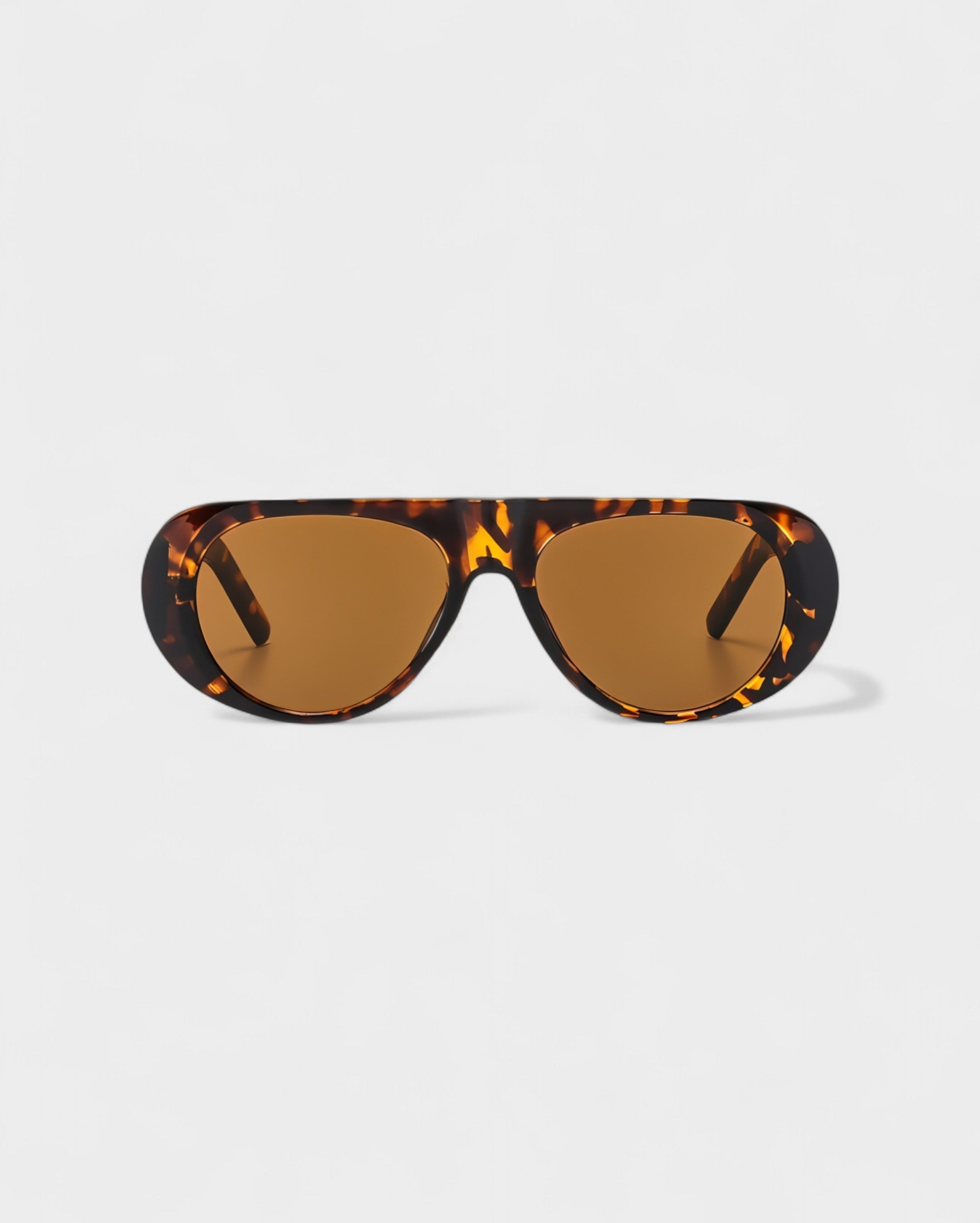 JONNA Oversized Oval Frame Sunglasses