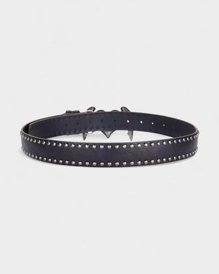 RUA Heart Wing Buckle Studded Belt