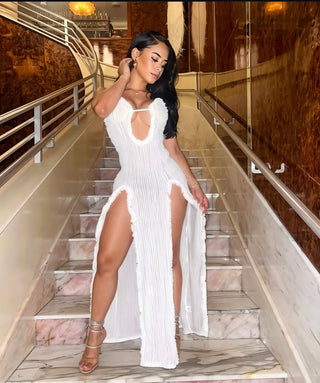 ISLA Slit Maxi Dress-Meeba &amp; Mae