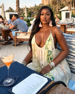 CONNIE Floral Print Halter Maxi Dress-Meeba &amp; Mae