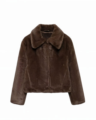 SONYA Plush Faux Fur Jacket