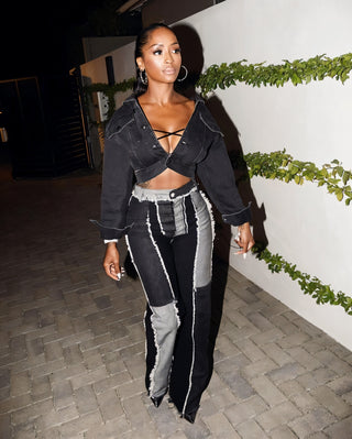 LOGAN Patch-Work Pants-Meeba &amp; Mae