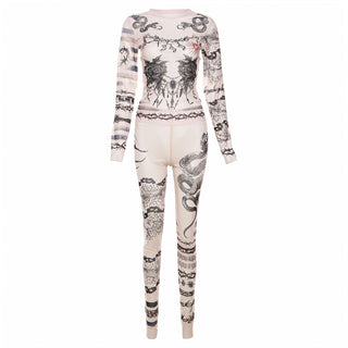 KORI Mesh Printed Set-Meeba &amp; Mae