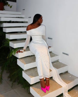 CHAYA Off-Shoulder Maxi Dress-Meeba &amp; Mae