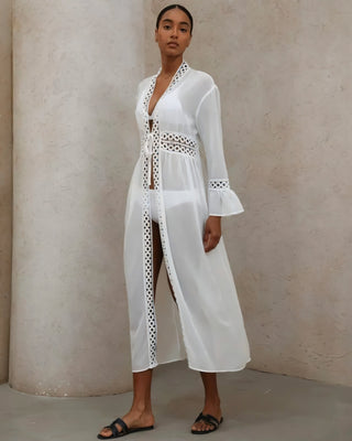 MARCELLA Lace-Trim Kimono Cover-Up-Meeba &amp; Mae