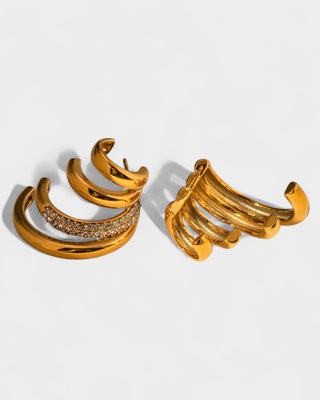 YSERA Stud Hoop Earrings