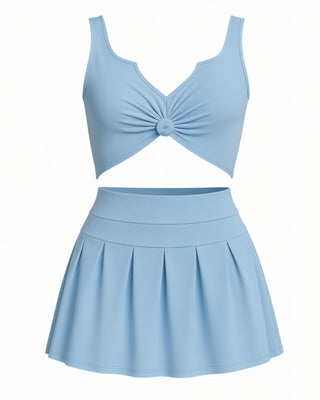 GRACELYN Pleated Skirt Set-Meeba &amp; Mae