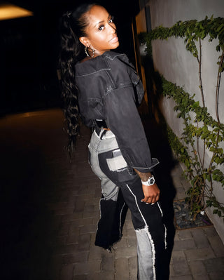 LOGAN Patch-Work Pants-Meeba &amp; Mae