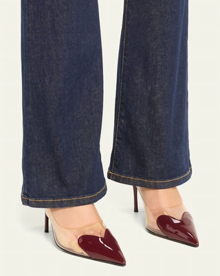 IRENE Clear Heart Detail Heels-Meeba &amp; Mae