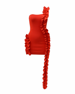 LENIE Cascade Bodycon Dress-Meeba &amp; Mae