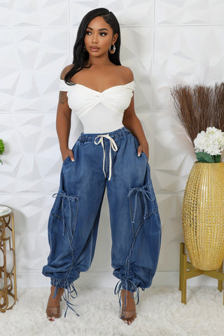 LEANNA Oversized Cargo Pants