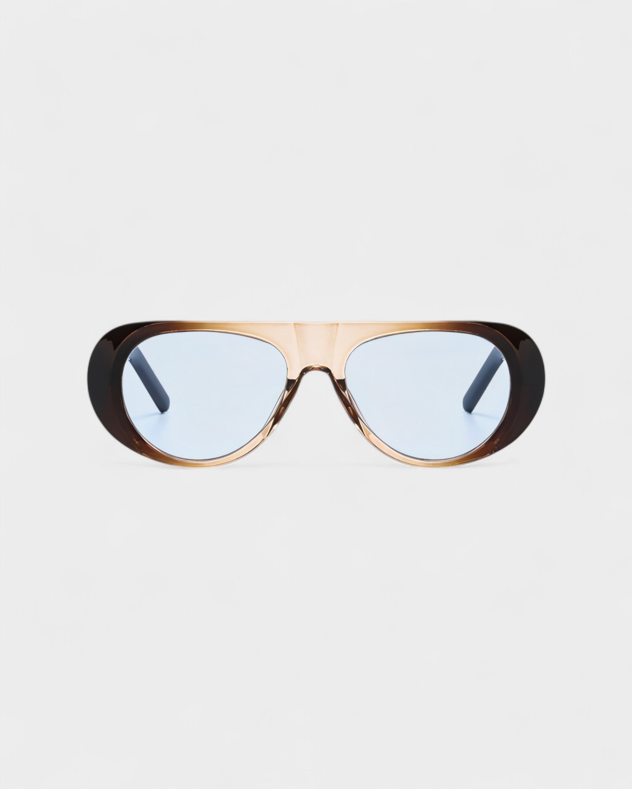 JONNA Oversized Oval Frame Sunglasses