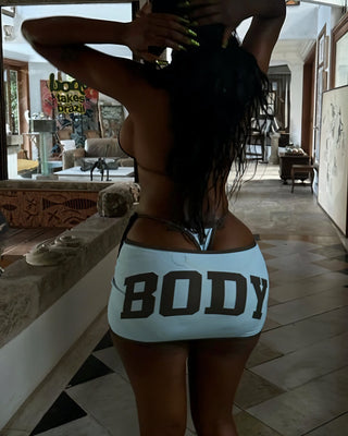 MADISON Varsity Patch Logo 3-Piece Bikini Set-Meeba &amp; Mae