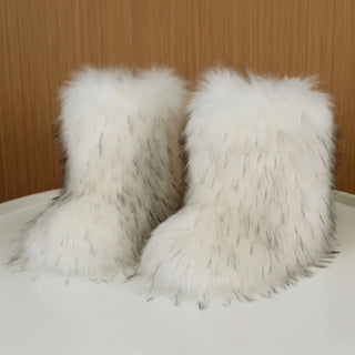 PLUSH Faux Fur Boots-Meeba &amp; Mae