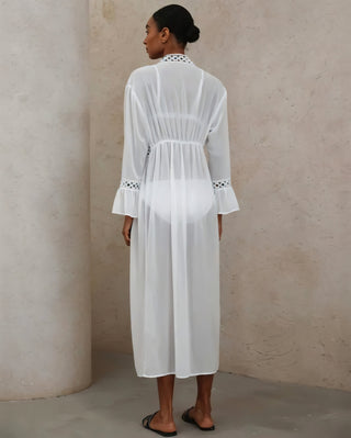 MARCELLA Lace-Trim Kimono Cover-Up-Meeba &amp; Mae