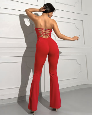 KATARINA Strapless Jumpsuit-Meeba &amp; Mae