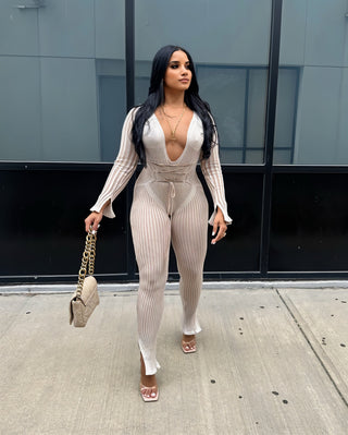 ARIANA Knit Jumpsuit-Meeba &amp; Mae